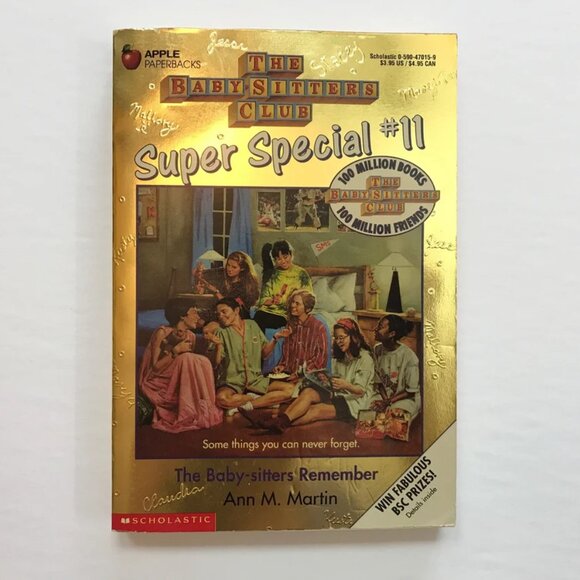 Babysitters Club Super Special #11 Baby-sitters Remember Paperback Chapter Book - Picture 1 of 6